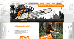Desktop Screenshot of agrocar.cz